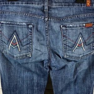 7 For All Mankind Boot Cut Jeans Size 30